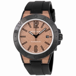 Bvlgari Diagono Magnesium Automatic Brown Dial Mens Watch 102306