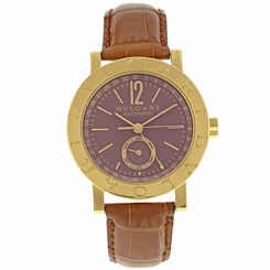 Bvlgari Diagono BB 38 GL AC 18k Yellow Gold Automatic Men's Watch