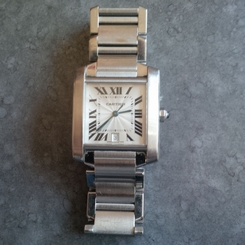 Cartier Tank Francaise Wrist Watch for Men and Unisex 7612456002229