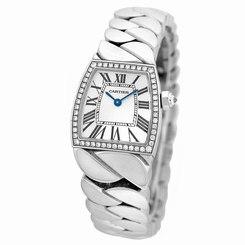 CARTIER Lady 18K White Gold Factory Diamond La Dona Cartier Box Warranty MINTY
