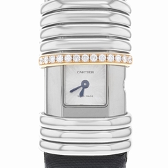 Cartier Declaration WT000830 18K Rose Gold & Diamonds Quartz Ladies Watch