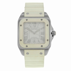 Cartier Santos 100 W20122U2 Stainless Steel Automatic Ladies Watch 4100001463999