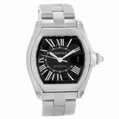 Cartier Roadster Black Dial Mens Large Automatic Watch W62041V3