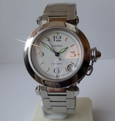 CARTIER Pasha C Steel Automatic Unisex size 35mm