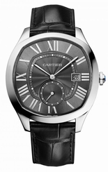 Cartier Drive De Cartier 41mm Steel/Leather Men's Watch WSNM0006