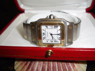 Cartier Santos Wrist Watch for Men 722631025145