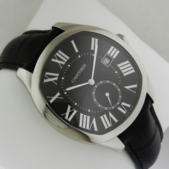 CARTIER Drive Automatic WSNM0006 Stainless Steel Leather NEW Black Ret: $6,250