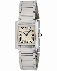 Cartier Tank Francaise 18K White Gold Watch - W50012S3