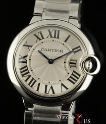 Cartier New Ballon Bleu Mid 36mm W69011Z4 Steel Box/Papers/Warranty 2016 #CA11 639767605205