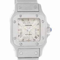 Cartier Santos Galbee Ladies Stainless Steel Automatic Watch W20044D6
