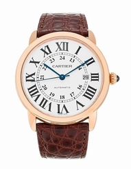 Cartier Ronde Solo W6701009 18k Rose Gold Automatic Men's Watch