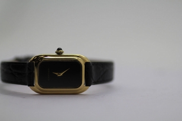 CARTIER Vintage Ladies Tank Classic Quartz Watch - Solid 18K Gold
