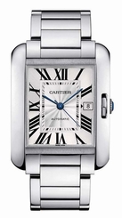 New Cartier Tank Anglaise Steel Midsize Women's Automatic Watch W5310009
