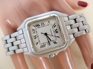 CARTIER PANTHERE WATCH CARTIER Men's SIZE Stainless Steel cartier Watch
