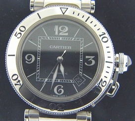 Cartier Pasha Men's Watch W31077M7 Automatic New in Box with Tags 7612456319396