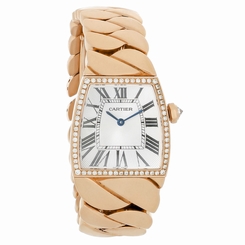 Cartier La Dona Series Ladies 18K Rose Gold Diamond Swiss Quartz Watch WE600501