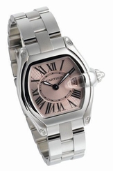 Cartier Roadster 36.5mm Steel Quartz Women's Watch W62017V3 722631038923