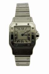 Ladies Cartier Santos Galbee Stainless Steel Watch 1569