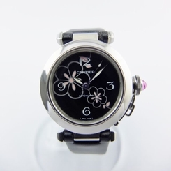 Pre-owned CARTIER W3109699 Pasha C Winter Flower 2007 Limited Ed. Ladies,AS