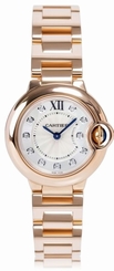  Cartier WE902025 Ballon Bleu 11 Diamonds Women's 18KT Rose Gold Watch New in Box