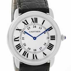 Cartier Ronde Solo Large Stainless Steel Silver Dial Watch W6700255 640522180554