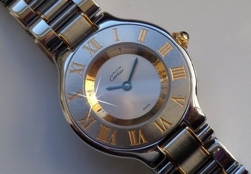 Ladies CARTIER de Must 21, Boxed with papers booklets