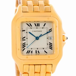 Cartier Panthere Jumbo 18K Yellow Gold Date Watch W25014B9