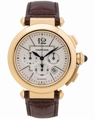 Cartier Pasha 18K Rose Gold Automatic Men's Watch - W3019951