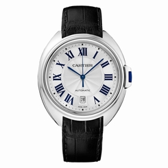 Cle De Cartier Automatic 40mm 18kt White Gold WGCL0005 Brand NEW Ret: $18,300