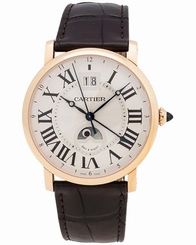 Cartier Rotonde de Cartier Large Date Dual Time Watch - W1556220