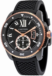 W2CA0004 CALIBRE DE CARTIER DIVER BRAND NEW & AUTHENTIC MENS AUTOMATIC WATCH