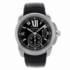 Cartier Calibre de W7100041 Stainless Steel Automatic Men's Watch 683498476733