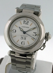 Cartier Pasha C Automatic $5,150.00.00 RARE Big Date 35mm Unisex automatic watch