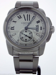 Calibre de Cartier Stainless Silver Dial 7612456709036
