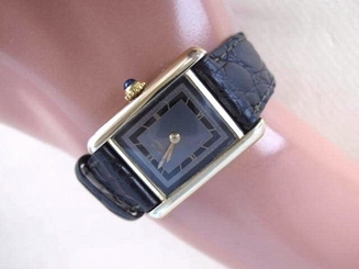 GENUINE CARTIER 18KGOLD Ladies Cartier Paris SwissVermeil Cartier 18KGold Plated