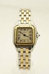 Cartier Mini Panthere 1057917 Oretacier Stainless Steel/18k Gold Ladies Watch