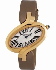 Cartier Delices Medium Quartz Rose Gold Ladies Watch - W8100011
