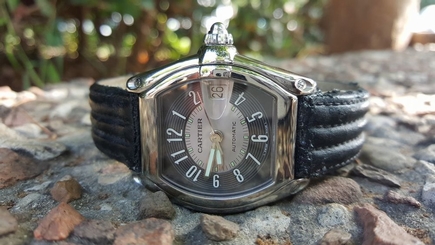 Cartier Roadster Stainless Steel 2510 men watch