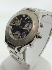 Cartier Must 21 W10172T2 Chronograph Mens's Watch 38mm stainless steel 618819384374