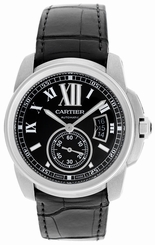 Cartier Calibre de Cartier Men's Stainless Steel Watch W7100037 7612456685194