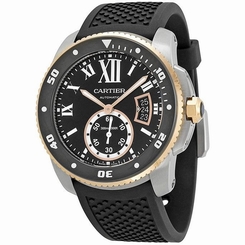 Cartier Calibre De Cartier Diver W7100055 Watch 7613268367377