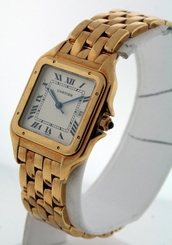 Cartier Panther 18k Yellow Gold Unisex 27mm watch.