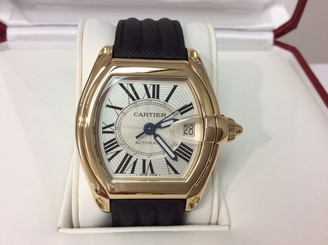 CARTIER Roadster Ref. 2524 W62005V2 18K Y/Gold Men's 37mm Automatic! FLAWLESS!!!