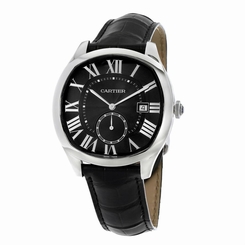 CARTIER MEN'S DRIVE DE CARTIER 41MM LEATHER BAND AUTOMATIC WATCH WSNM0006