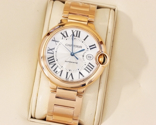 Cartier Ballon Bleu Rose Gold Large W69006Z2 COMPLETE