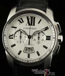 Calibre de Cartier New W7100046 Chronograph Automatic Box/Papers/Warranty #CA24 7613268267271