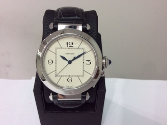 NEW CARTIER Ref. W3107255 PASHA 42mm S/Steel & 18K W/Gold Automatic! BEAUTIFUL!!