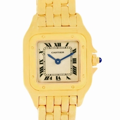 Cartier Panthere Ladies 18k Yellow Gold Ladies Watch W25022B9