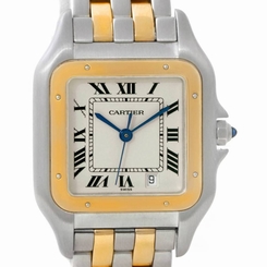 Cartier Panthere Large Steel 18K Yellow Gold Watch W25028B6 1847
