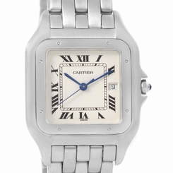 Cartier Panthere Jumbo Stainless Stainless Steel Date Watch W25032P5